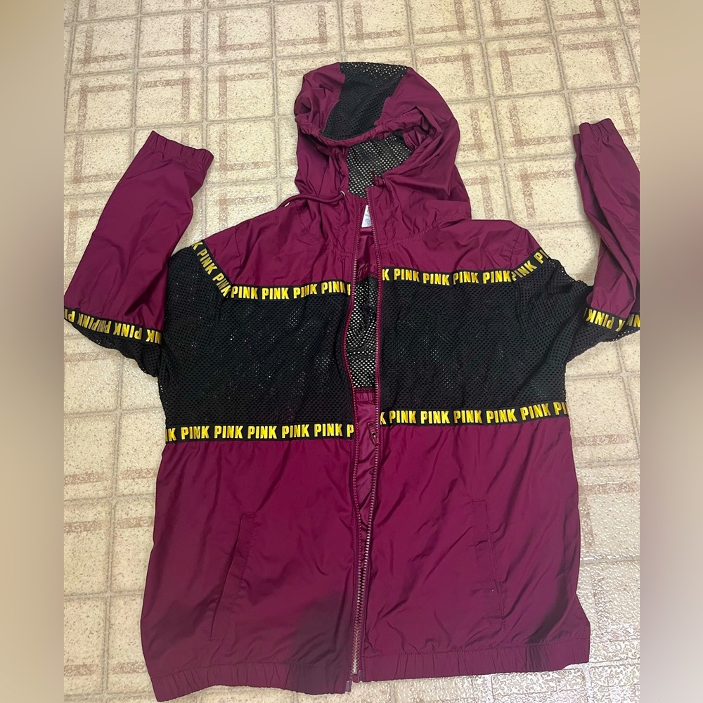Pink hoodie size medium
